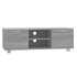 Mueble de TV madera contrachapada gris Sonoma 120x40,5x35