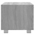 Mueble de TV madera contrachapada gris Sonoma 120x40,5x35