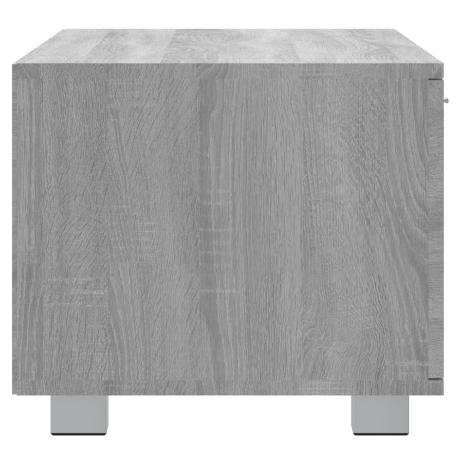 Mueble de TV madera contrachapada gris Sonoma 120x40,5x35