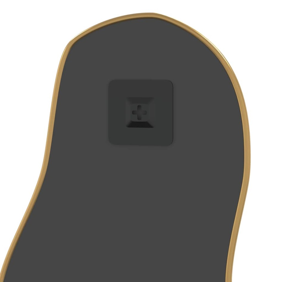 Espejo de pared dorado 90x40