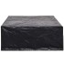 Fundas de muebles de jardín 2 uds 10 ojales 260x260x90