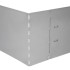 Set 15 paneles divisorios flexibles de acero galvanizado 100x14
