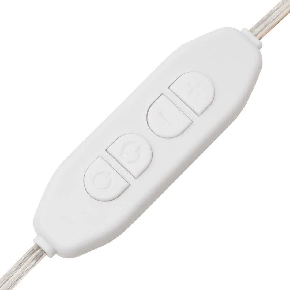 Espejo de pared con luces LED redondo de