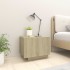 Mesita de noche madera de ingeniería roble Sonoma 100x35x40