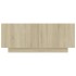 Mesita de noche madera de ingeniería roble Sonoma 100x35x40