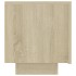 Mesita de noche madera de ingeniería roble Sonoma 100x35x40