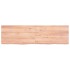 Tablero mesa madera roble tratada marrón claro 140x40x(2-6)