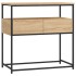 Mesa consola madera de ingeniería roble Sonoma 75x40x75