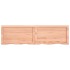 Tablero mesa madera roble tratada marrón claro 140x40x(2-6)