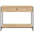 Mesa consola madera de ingeniería roble Sonoma 100x34,5x75