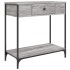 Mesa consola madera de ingeniería gris Sonoma 75x34,5x75