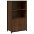Aparador alto madera de ingeniería marrón roble 62x32x103,5