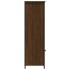 Aparador alto madera de ingeniería marrón roble 62x32x103,5