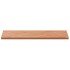 Tablero rectangular de madera maciza de haya 100x50x2,5
