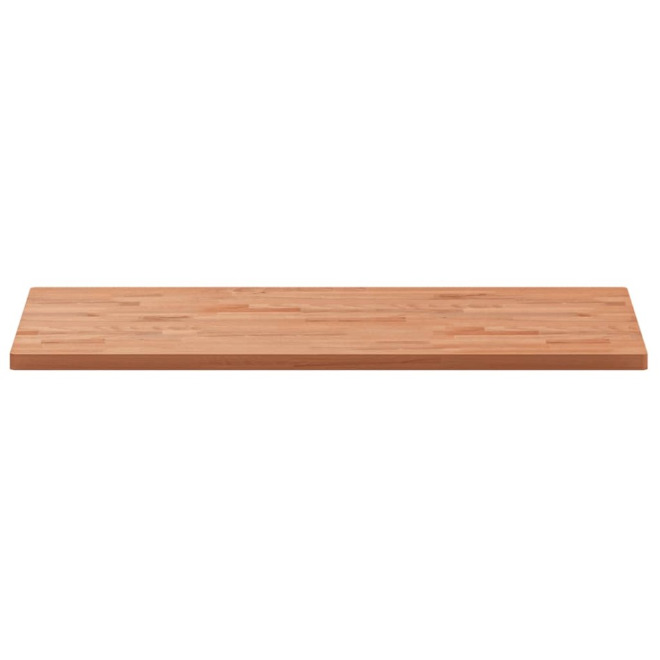 Tablero rectangular de madera maciza de haya 100x50x2,5
