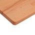 Tablero rectangular de madera maciza de haya 100x50x2,5