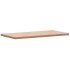 Tablero rectangular de madera maciza de haya 80x40x2,5