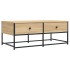 Mesa de centro madera de ingeniería roble Sonoma 100x51x40