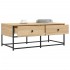 Mesa de centro madera de ingeniería roble Sonoma 100x51x40
