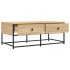 Mesa de centro madera de ingeniería roble Sonoma 100x51x40