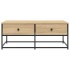 Mesa de centro madera de ingeniería roble Sonoma 100x51x40
