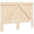 Cabecero de madera maciza de pino 140x104