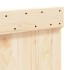Cabecero de madera maciza de pino 140x104