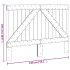 Cabecero de madera maciza de pino 140x104