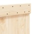 Cabecero de madera maciza de pino 160x104