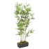 Árbol de bambú artificial con 552 hojas verde 120