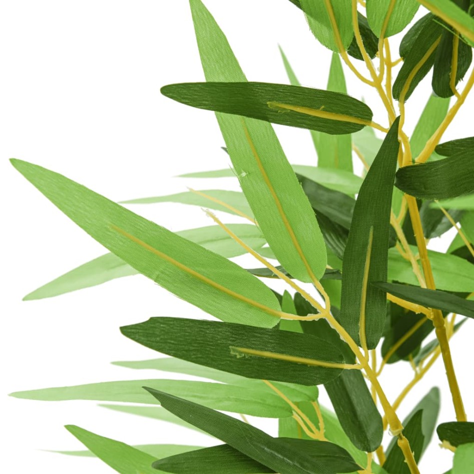 Árbol de bambú artificial con 1288 hojas verde 180