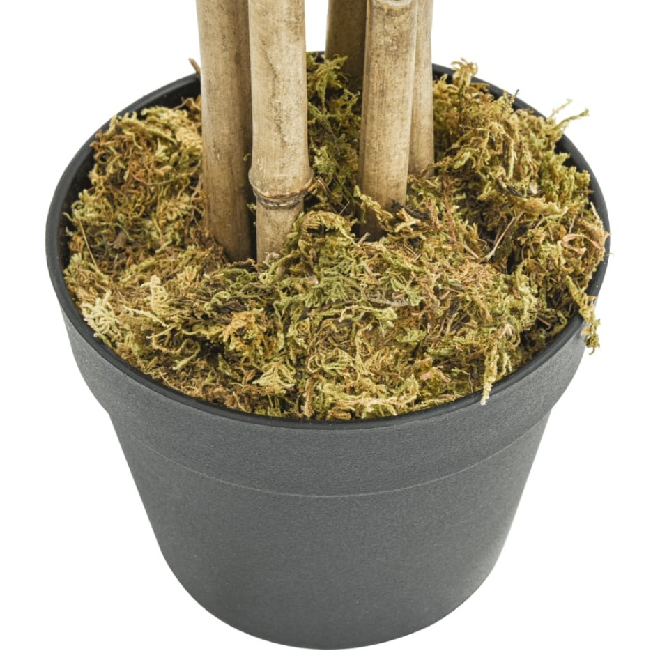 Árbol de bambú artificial con 1288 hojas verde 180
