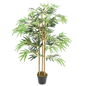Árbol de bambú artificial con 730 hojas verde 120
