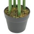 Árbol de bambú artificial con 384 hojas verde 120