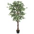 Árbol ficus artificial con 756 hojas verde 150