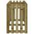 Arriate elevado jardín valla madera impregnada pino