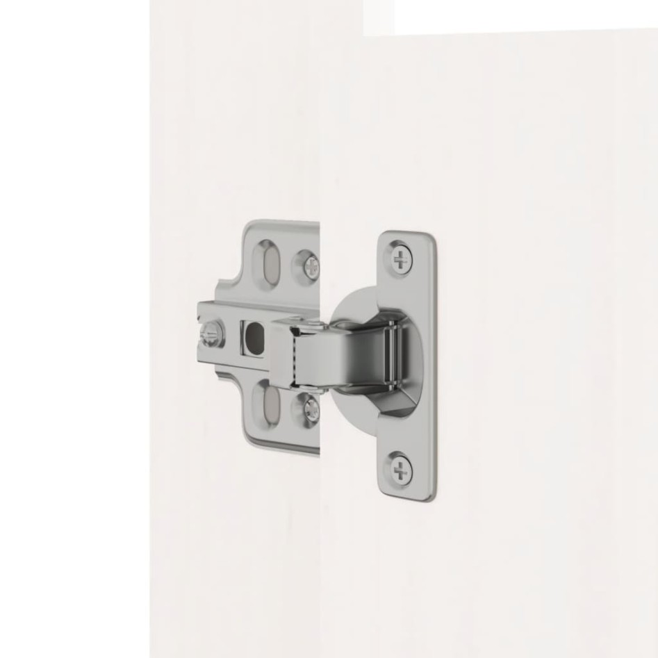 Puertas de cocina exterior 2 uds madera pino blanco 50x9x82