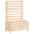 Jardinera con estantería madera maciza pino 79x39,5x114