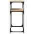 Mesa consola madera de ingeniería roble Sonoma 100x35,5x75