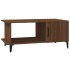 Mesa de centro madera contrachapada roble marrón 90x50x40
