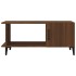 Mesa de centro madera contrachapada roble marrón 90x50x40