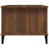 Mesa de centro madera contrachapada roble marrón 90x50x40