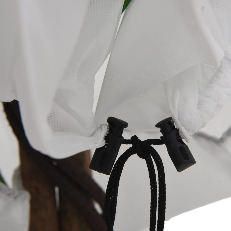 Cubiertas para plantas con cremallera 4 uds 70 g/m² 3,14x2,5