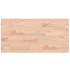 Encimera de baño madera maciza de haya 80x40x2,5