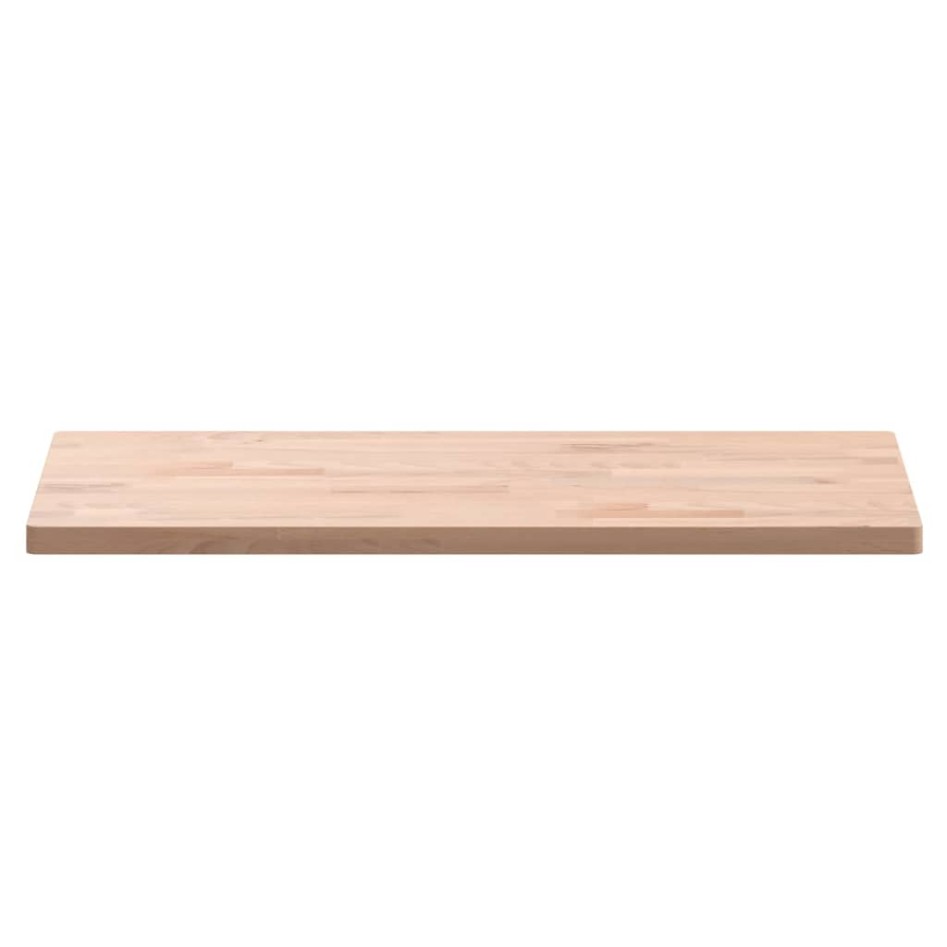 Encimera de baño madera maciza de haya 80x40x2,5