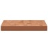 Encimera de baño madera maciza de haya 60x40x4
