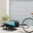 Remolque para bicicleta hierro negro y azul 30