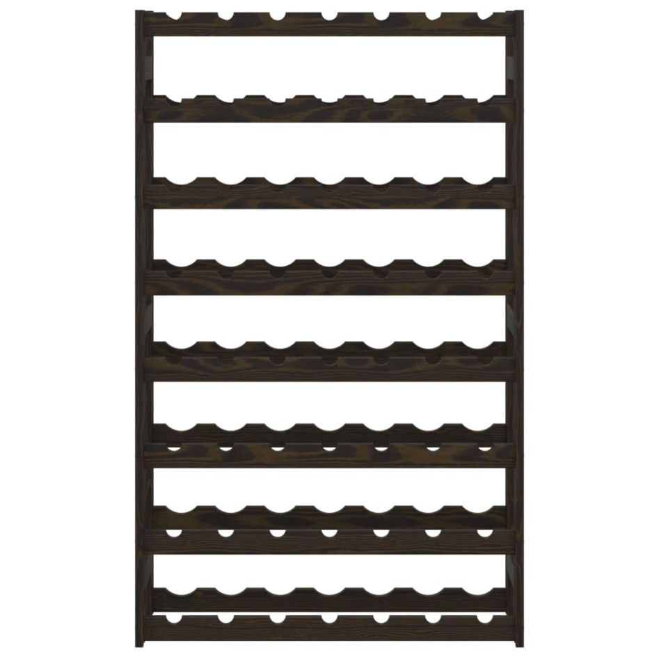 Botellero para 56 botellas madera maciza de pino