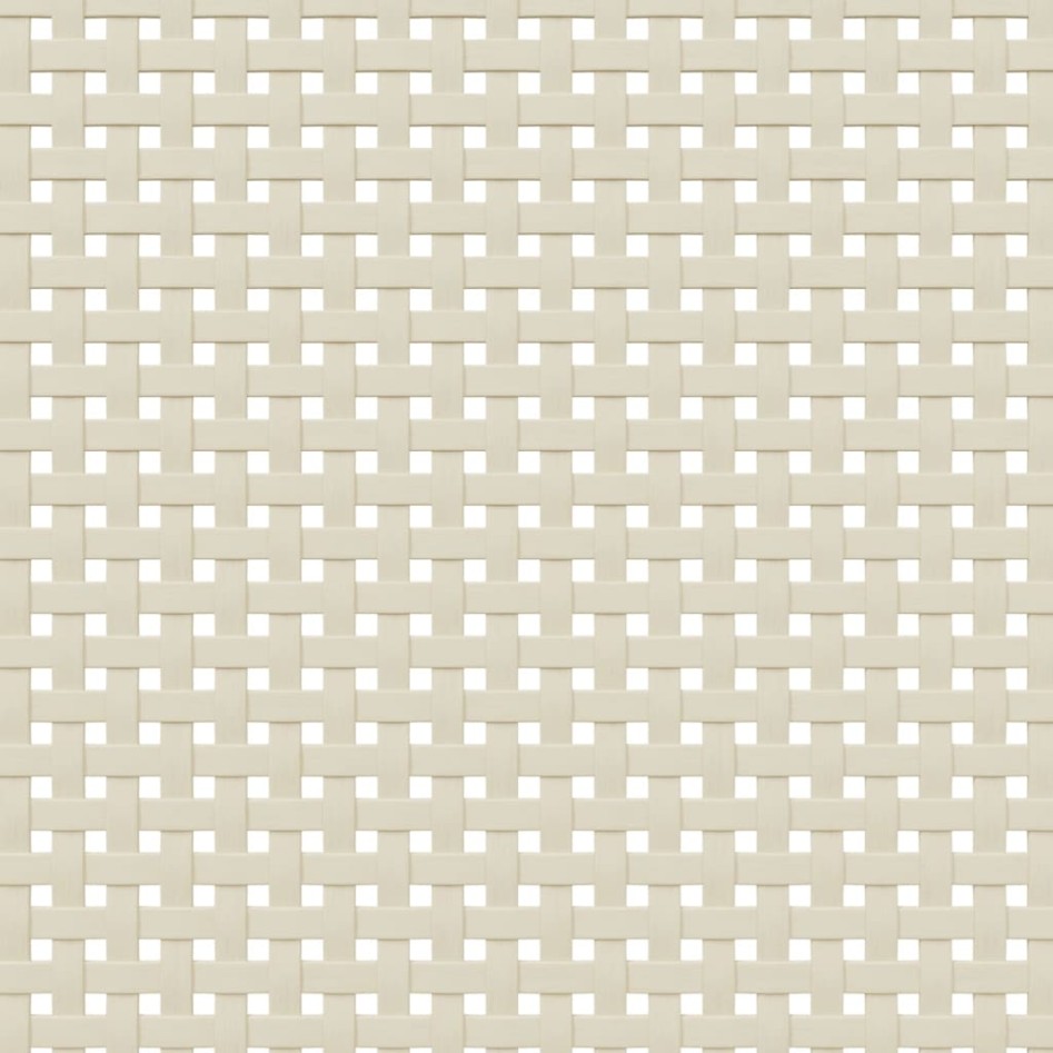 Mesita noche SENJA aspecto ratán madera pino blanco 40x35x65