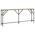 Mesa consola madera de ingeniería roble Sonoma 180x23x75